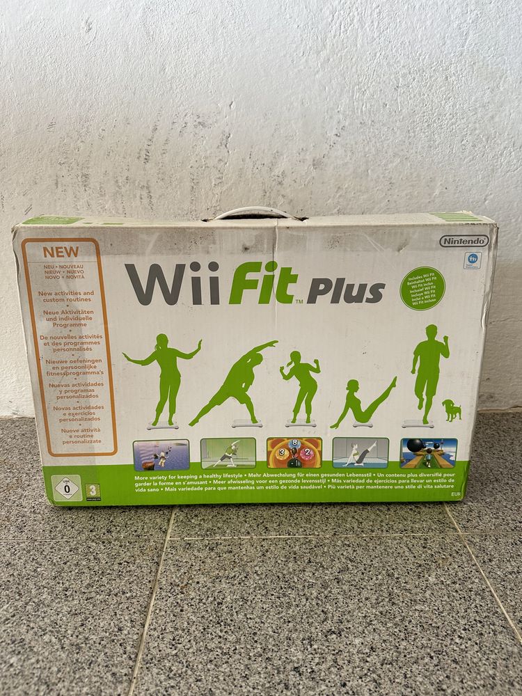 Wifit plus NOVO nunca usado