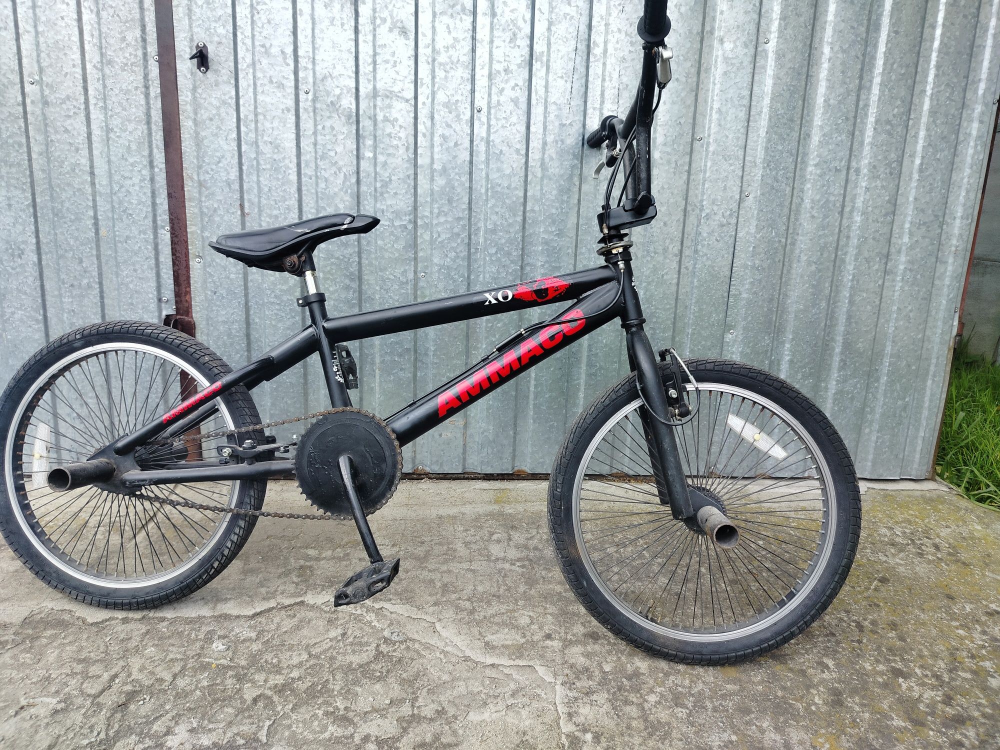 BMX wyczynowy Ammaco + pegi(rurki)