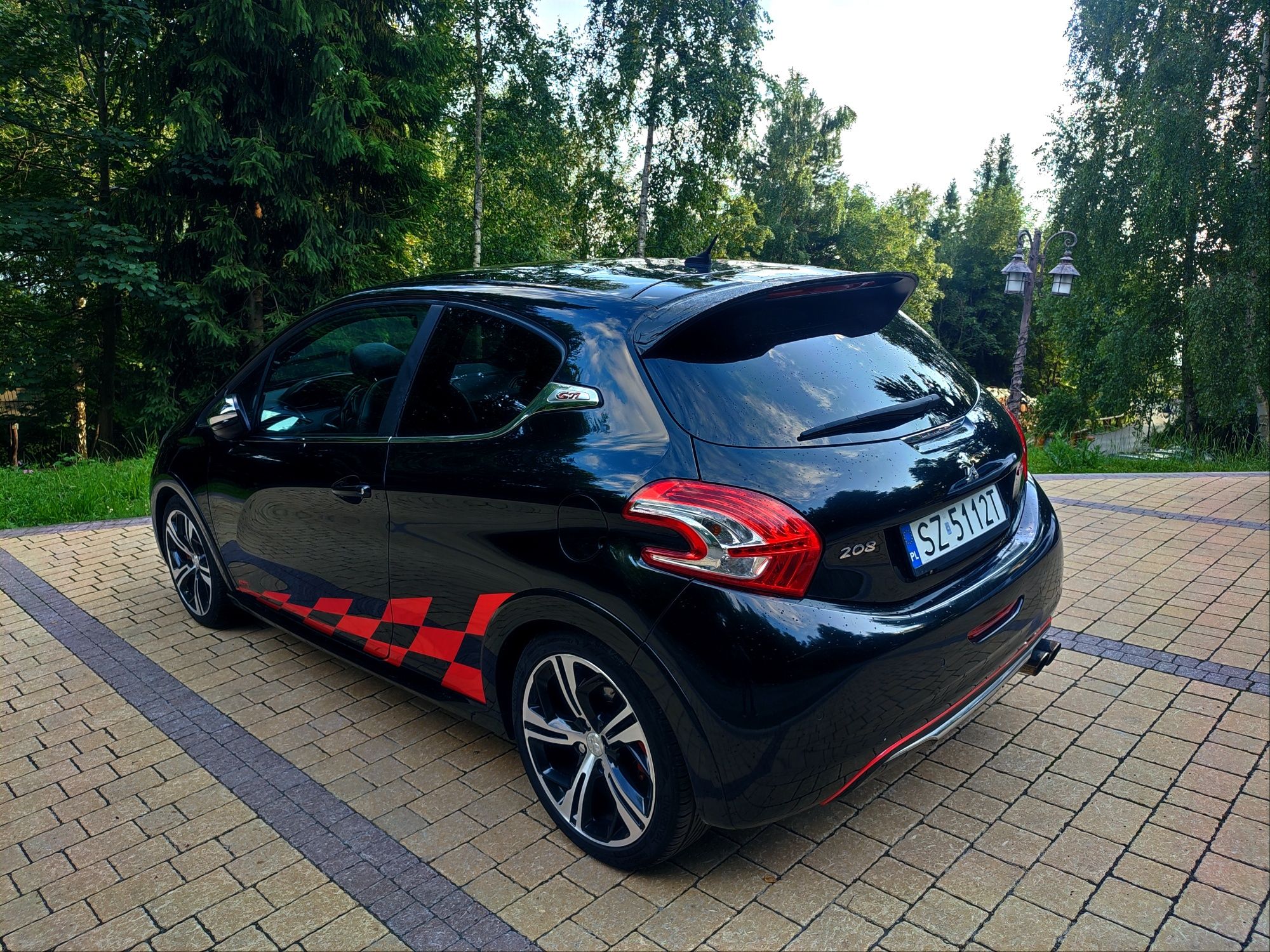 Peugeot 208 GTI . 2013 rok . Design GTI. Wydech GTI. Zamiana