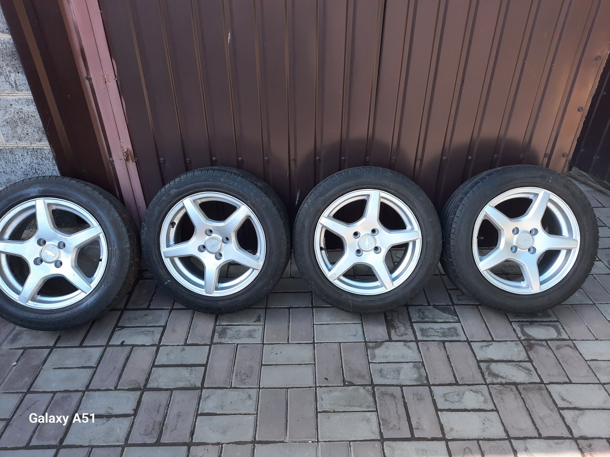 Легкосплавные диски  R15 4×100. Цена комплекта с резиной 12 тис.гр.