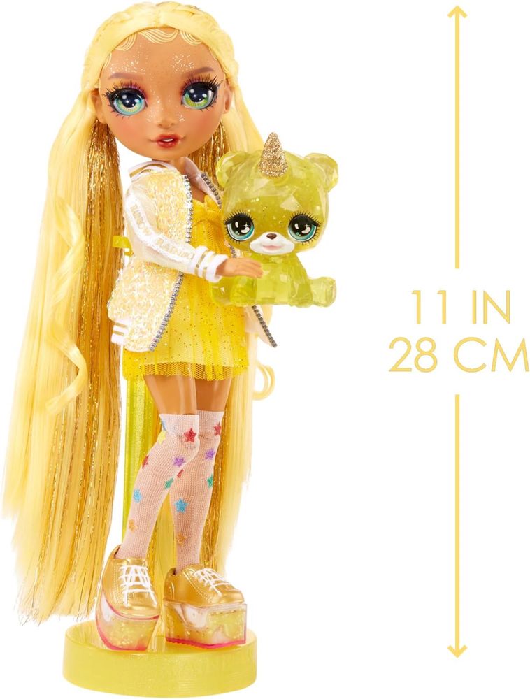 Rainbow High Sunny, Yellow with Slime Kit