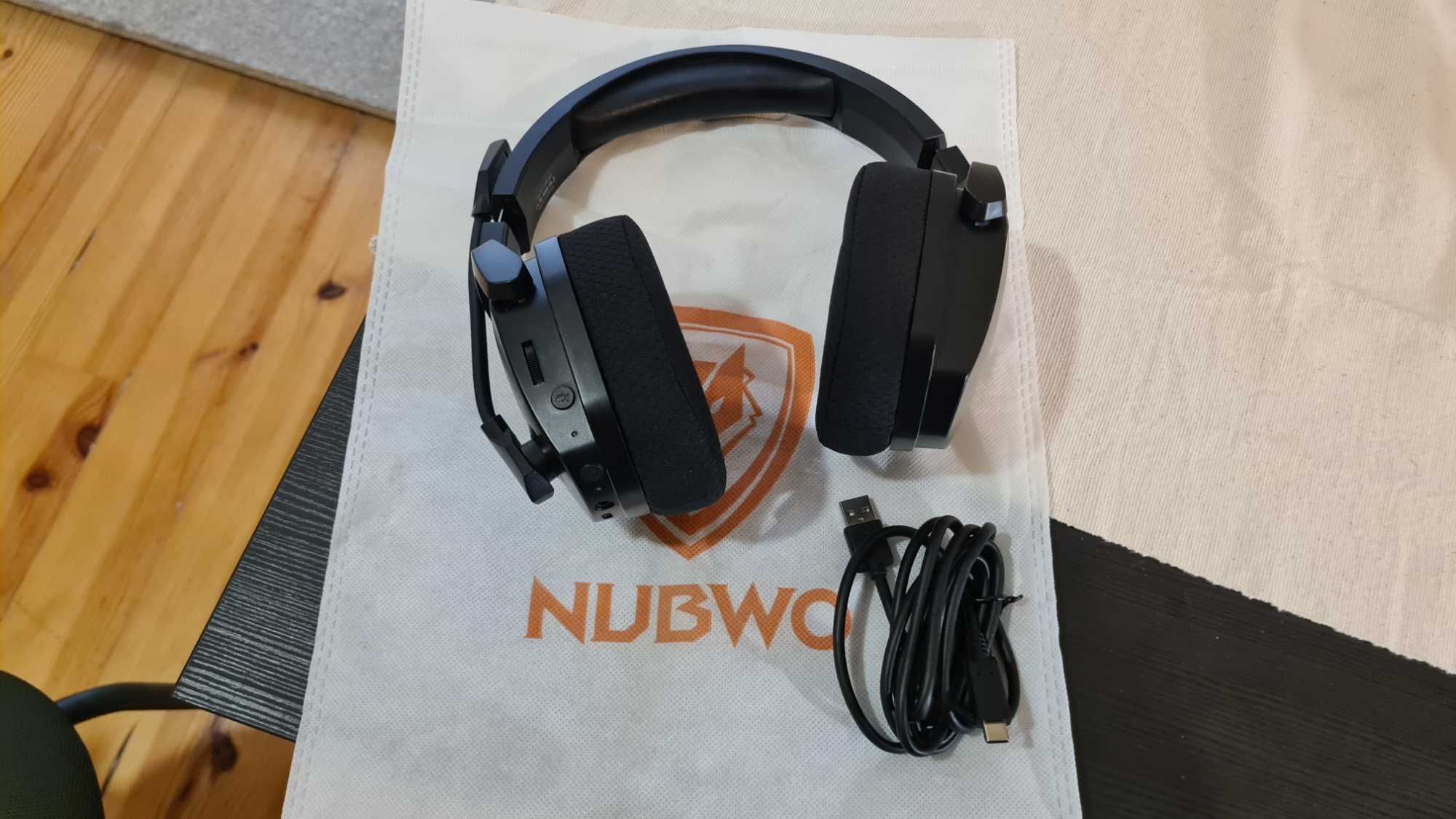 NUBWO G06  sem fios com microfone para PS5, PS4, PC Wireless Bluetooth
