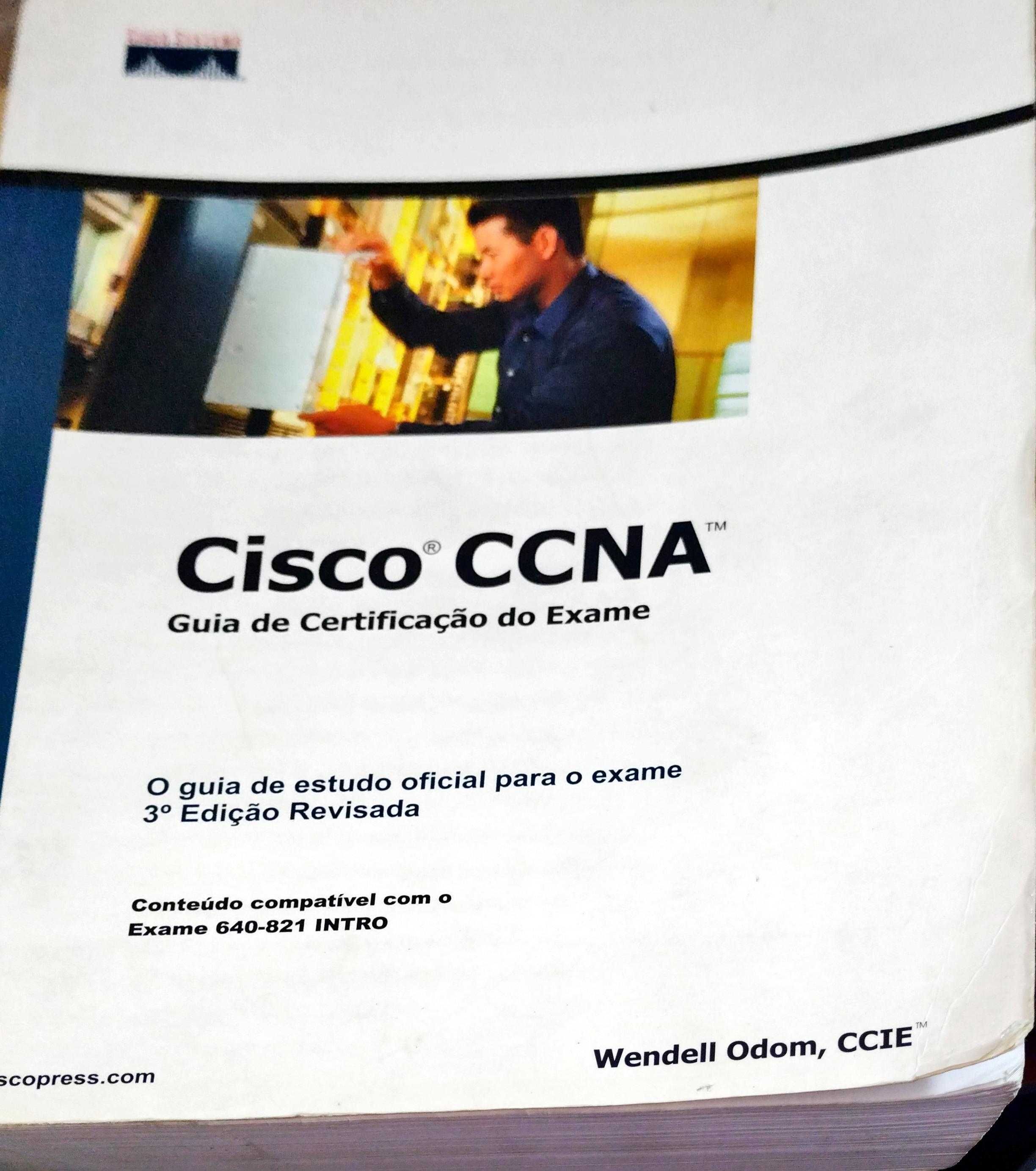 Livro Cisco CCNA Exame 640-821 em Português - 5€