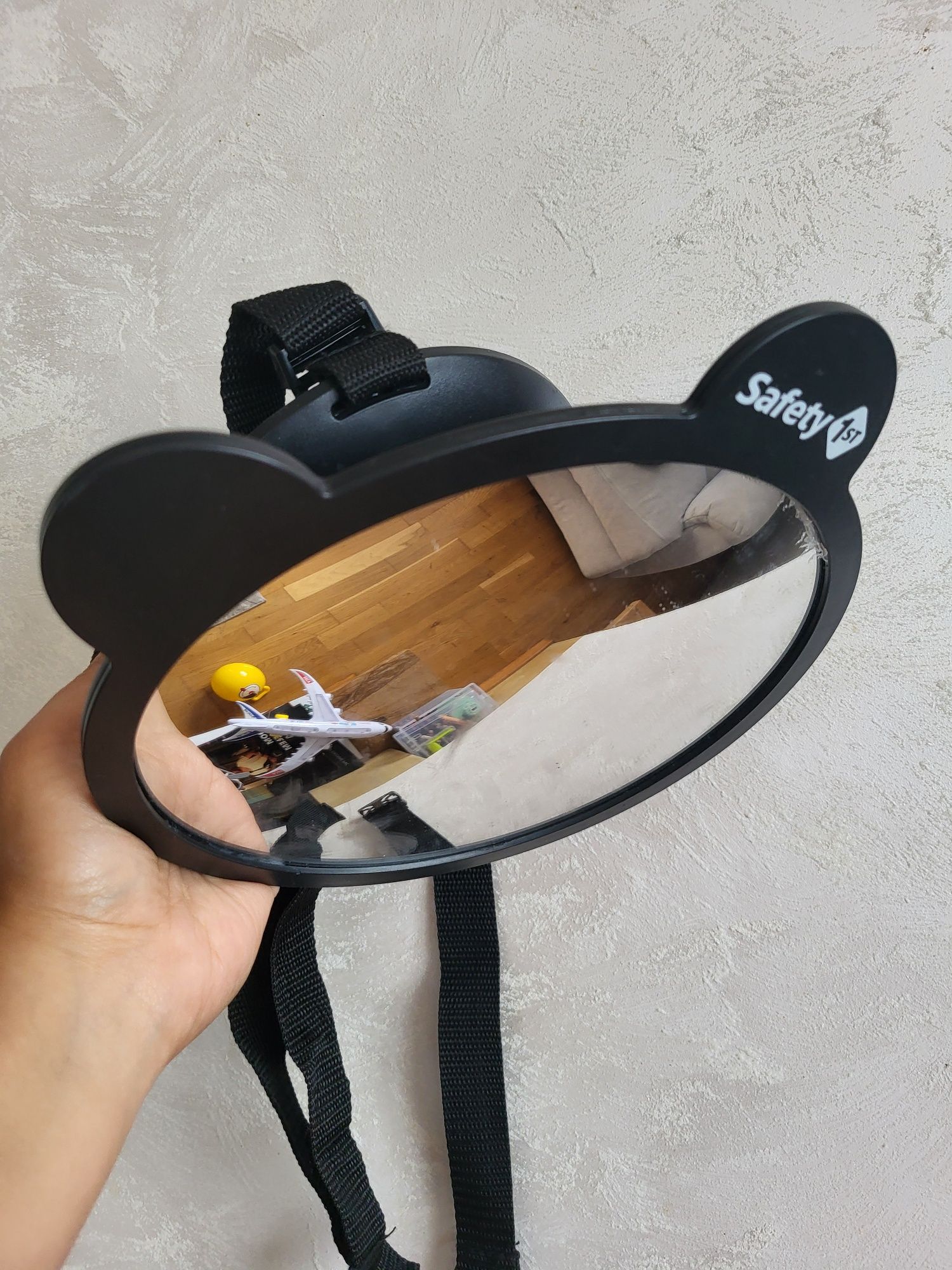 Cybex Aton M Ferrari+baza+lusterko miś do samochodu