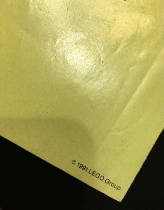 Catálogo Lego 1991 (original e muito raro) 6353