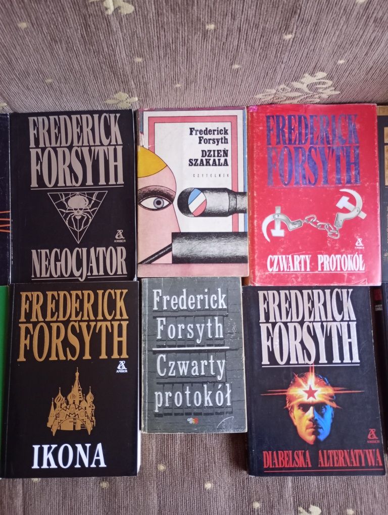 Frederick Forsyth kolekcja książek