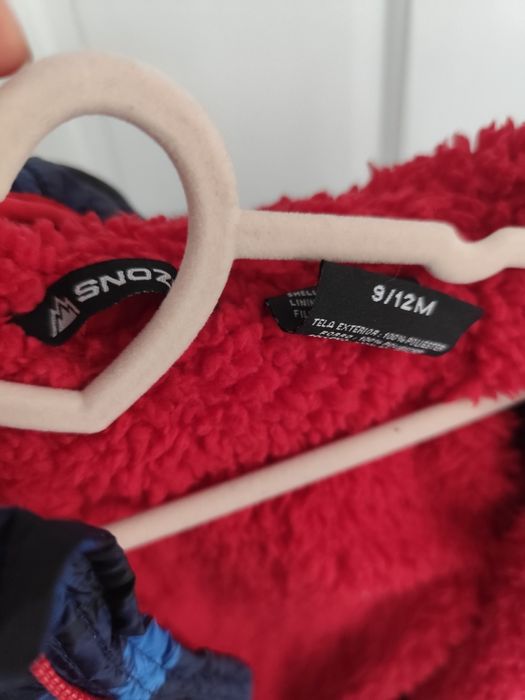 Kombinezon zimowy śliczny Snozu 9-12m 80 cm stan idealny