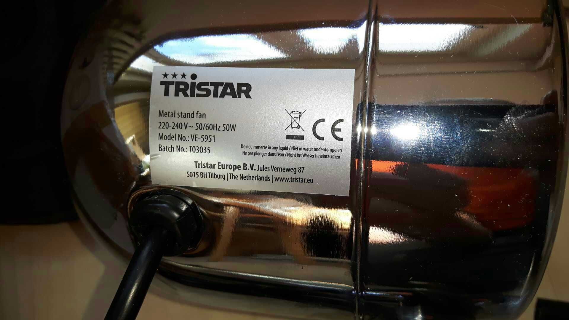Wentylator podłogowy TRISTAR VE-5951 Chrom 52