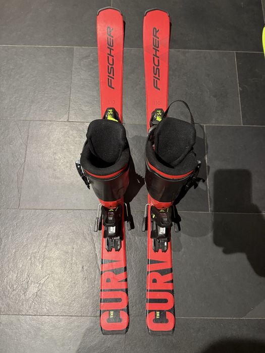 Narty Fisher  wiązania buty zestaw 110 buty 21-21,5