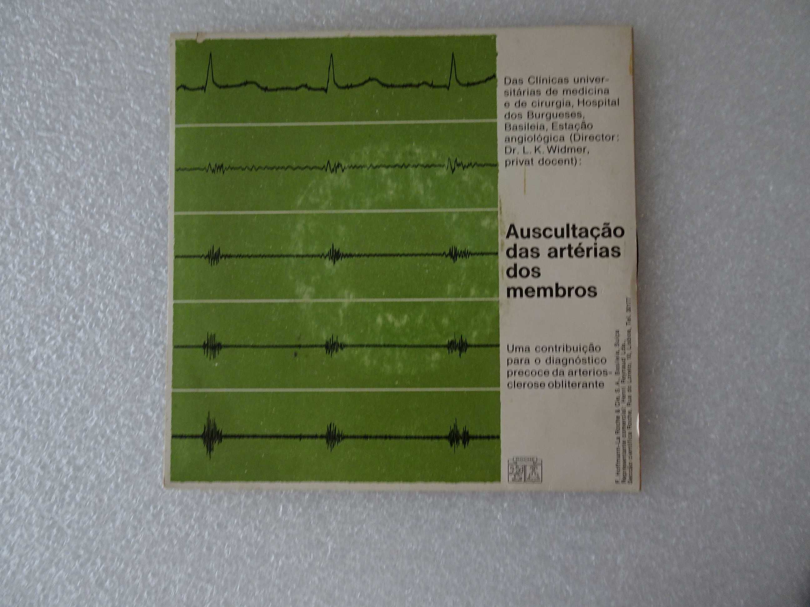 Disco single -Auscultação das artérias dos membros -