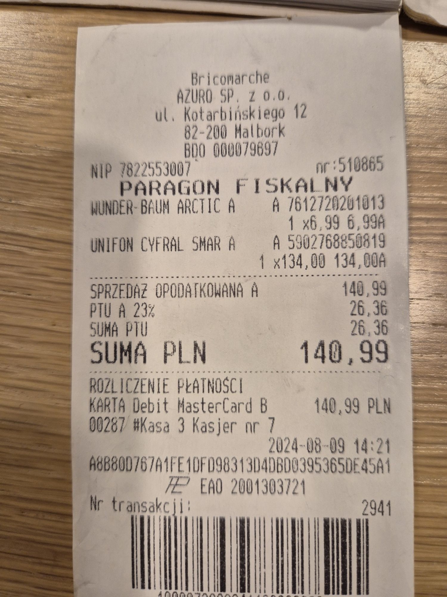 Unifon analogowy Cyfral Smart 5P domofon
