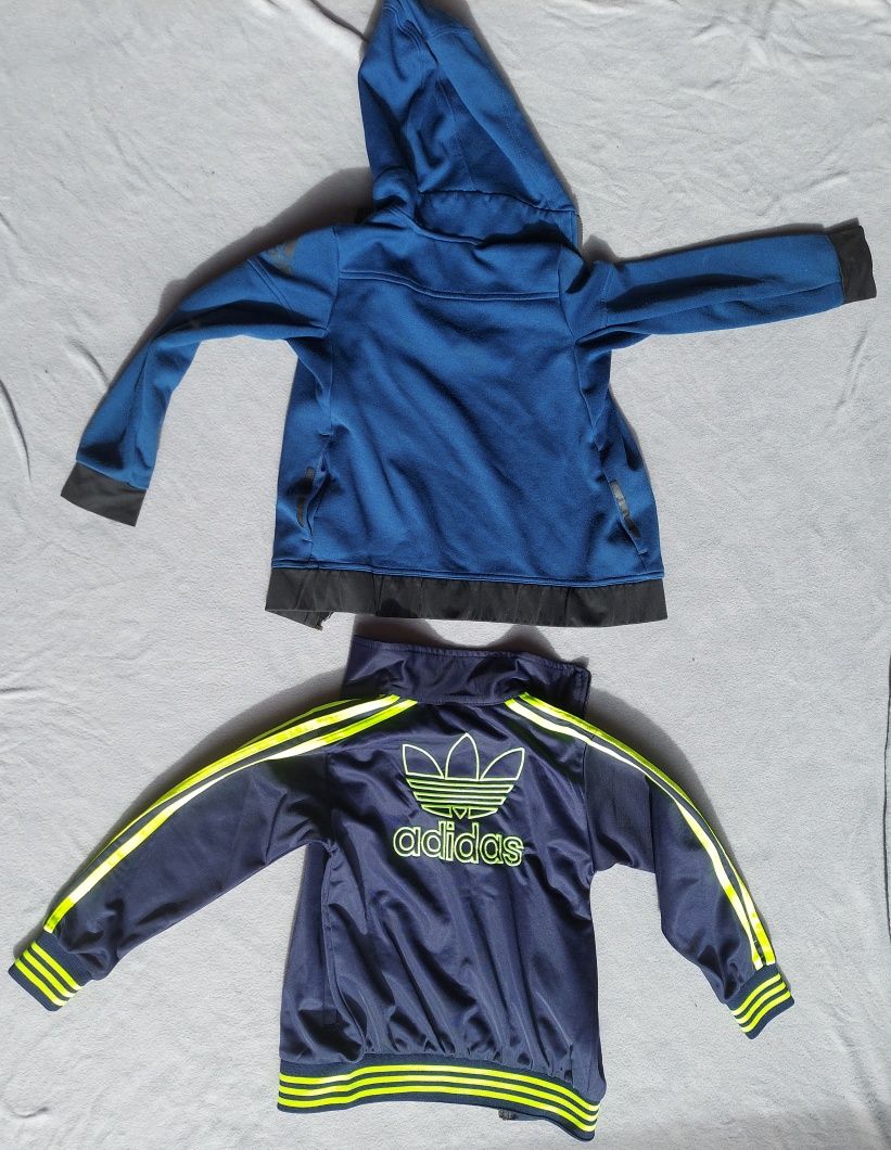 Bluza ADIDAS rozpinana x2 128 7/8 lat climate z kapturem i 122/128 neo