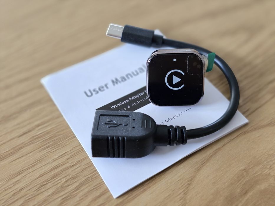 CarPlay Android Auto adapter bezprzewodowy! Nowy mini adapter!