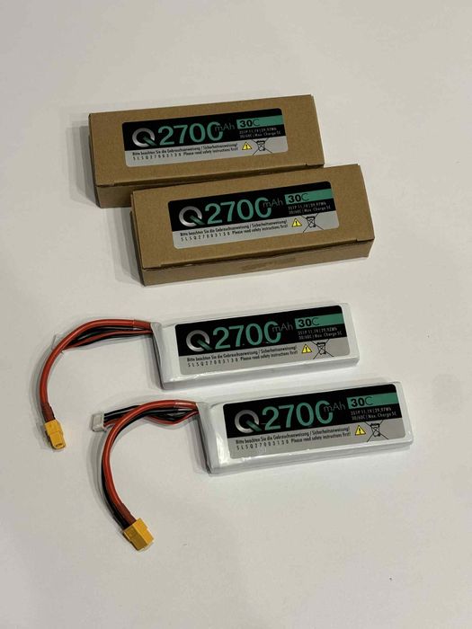 2 sztuki akumulator lipo 2700mAh 30c marki SLS