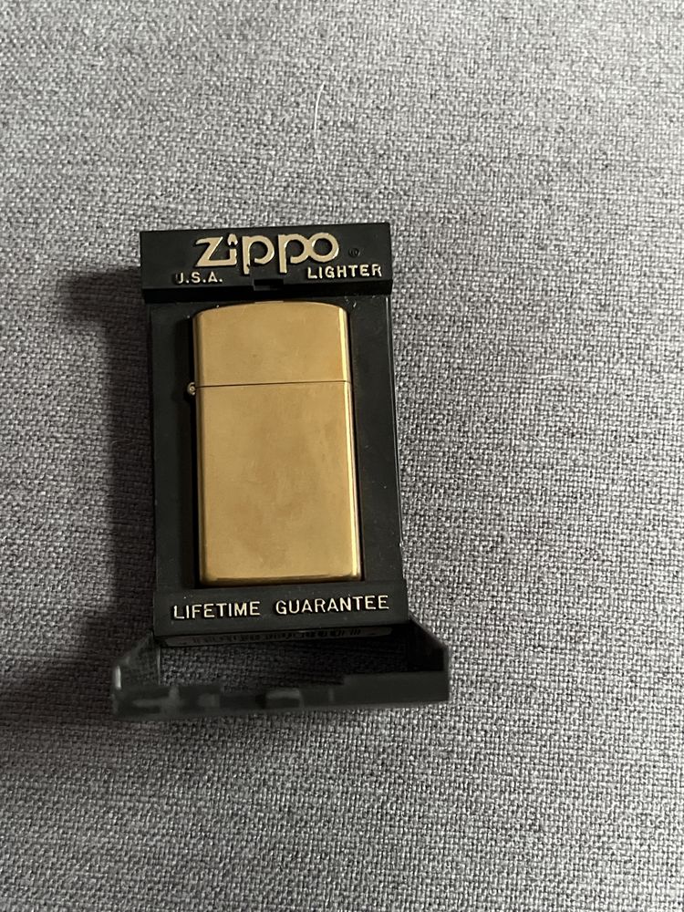 Zippo 1654B Slim Brass WO/S B