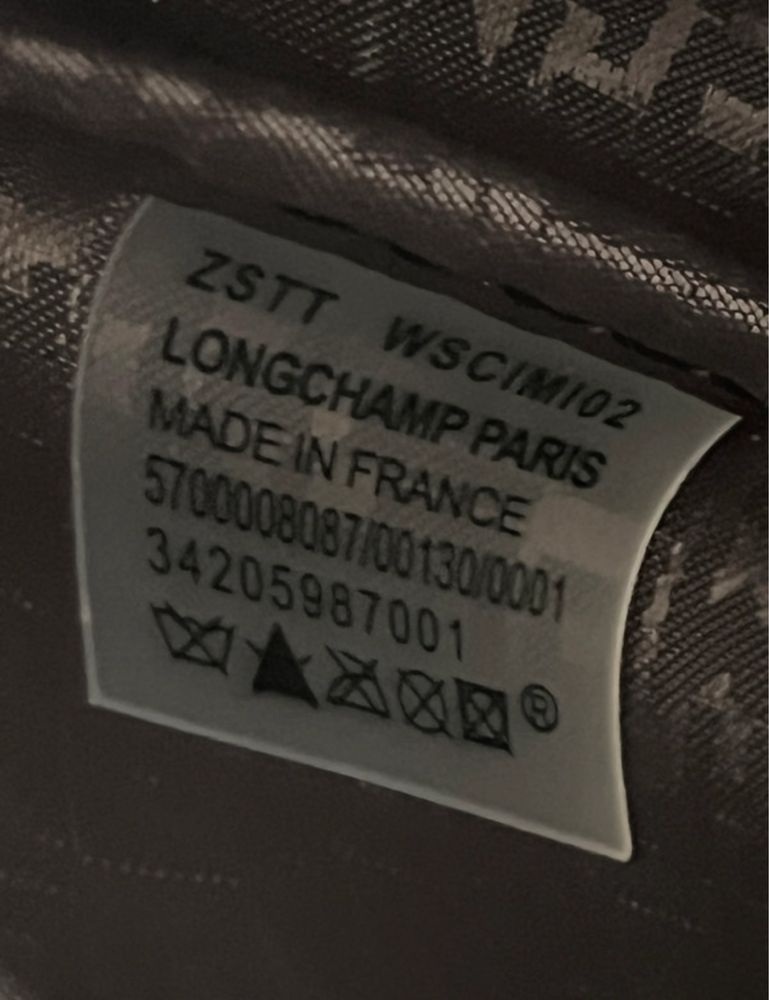 Torebka Longchamp La Pliege Xtra XS Black