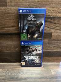 PlayStation Ps 4 Ps 5 Tony Hawks 1+2, Jurassic World Evolution! Wymian