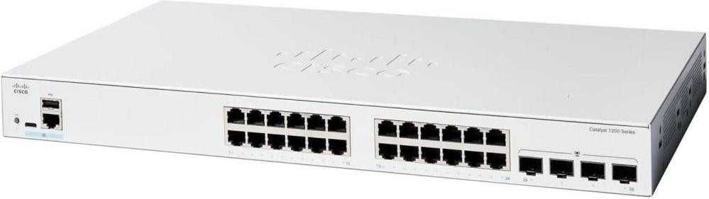 C1200-24P-4G Комутатор керований рівня 2 Cisco Catalyst 1200 24-port