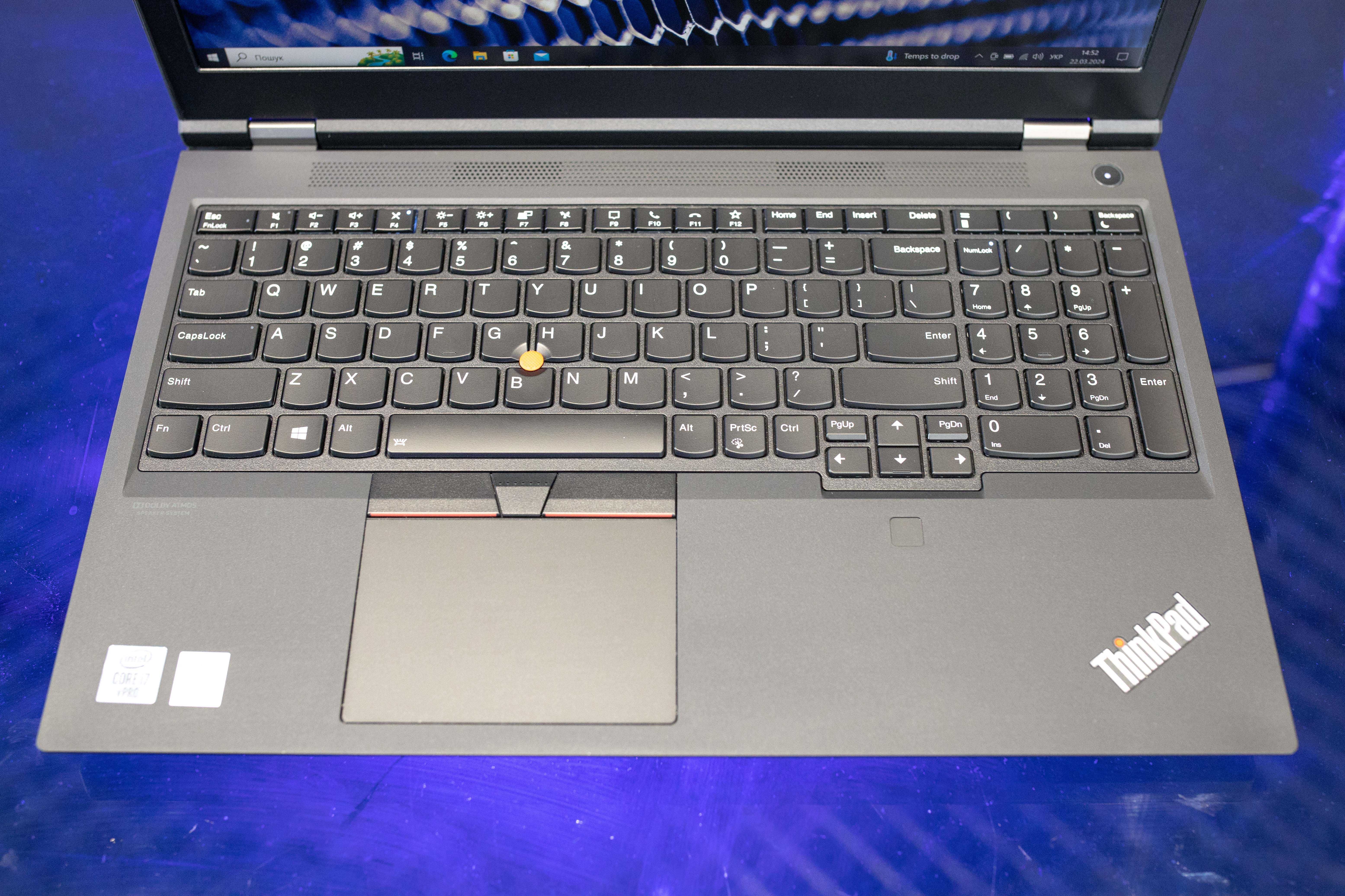 Lenovo ThinkPad P15 Gen 1 i7-10850H 32RAM 512SSD T1000 UHD IPS 15,6”