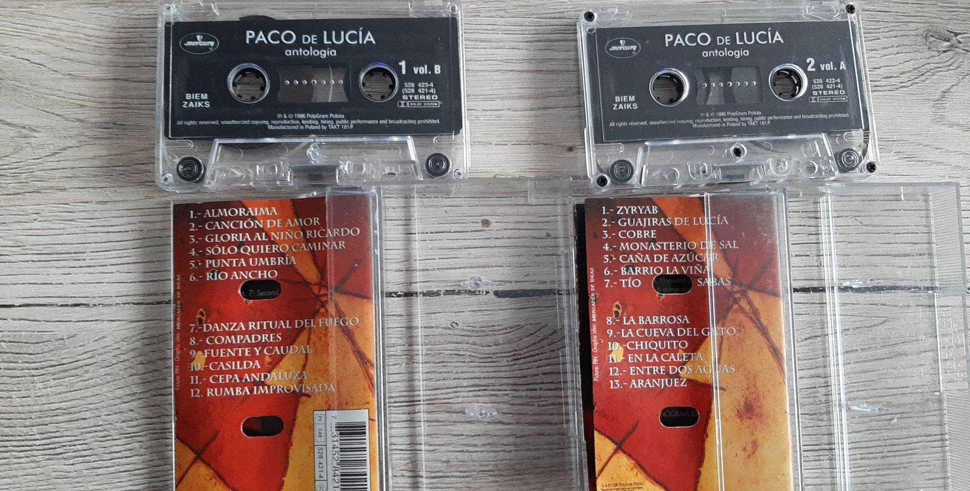 Paco de Lucia " Antologia"- kaseta magnetofonowa