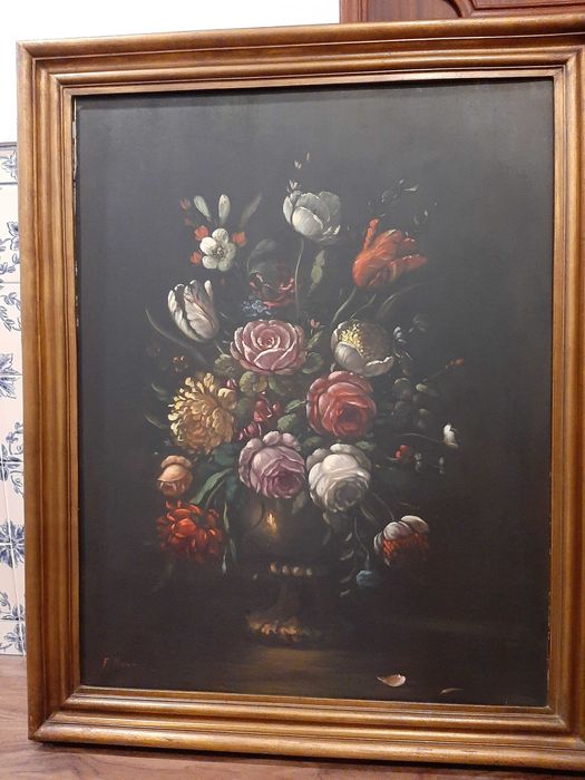 Vende-se pintura a óleo assinada