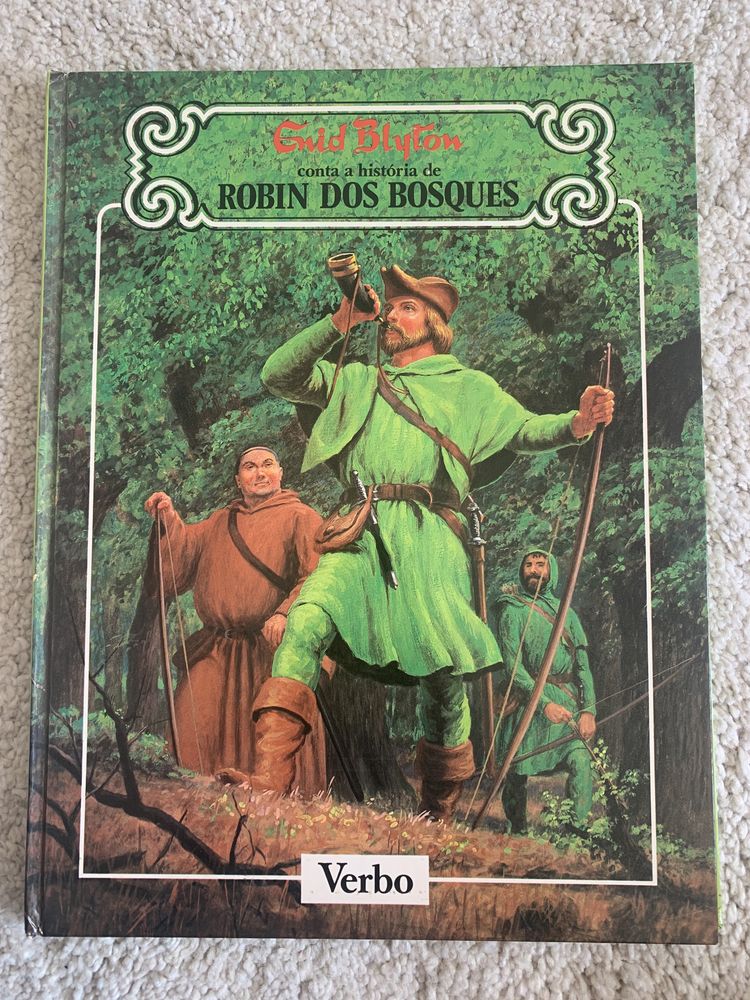 Livro Robin dos Bosques de Enid Blyton