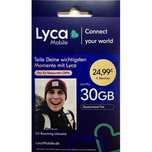 Lycamobile De +49 Niemcy Starter Karta 30GB Lyca Plus 15GB UE Roaming