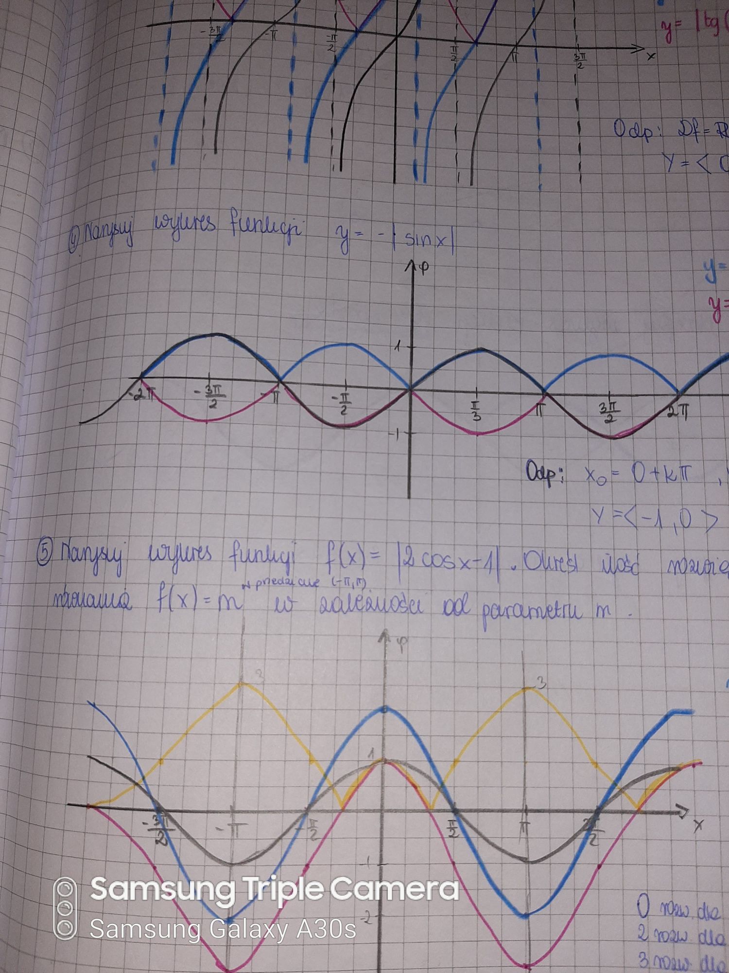 Notatki z matematyki przygotowujące do matury