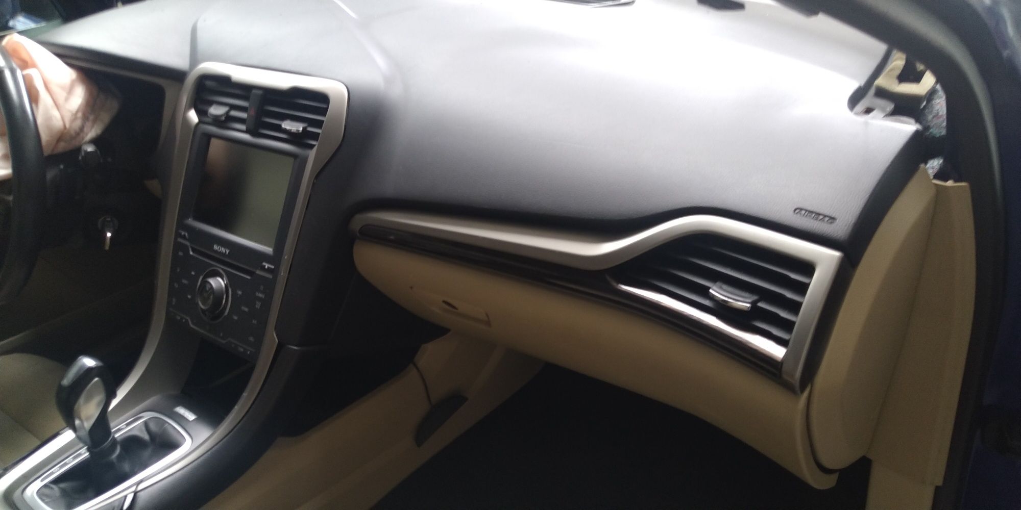 ford fusion mondeo mk5 fotele kanapa skóra drzwi tapicerka radio