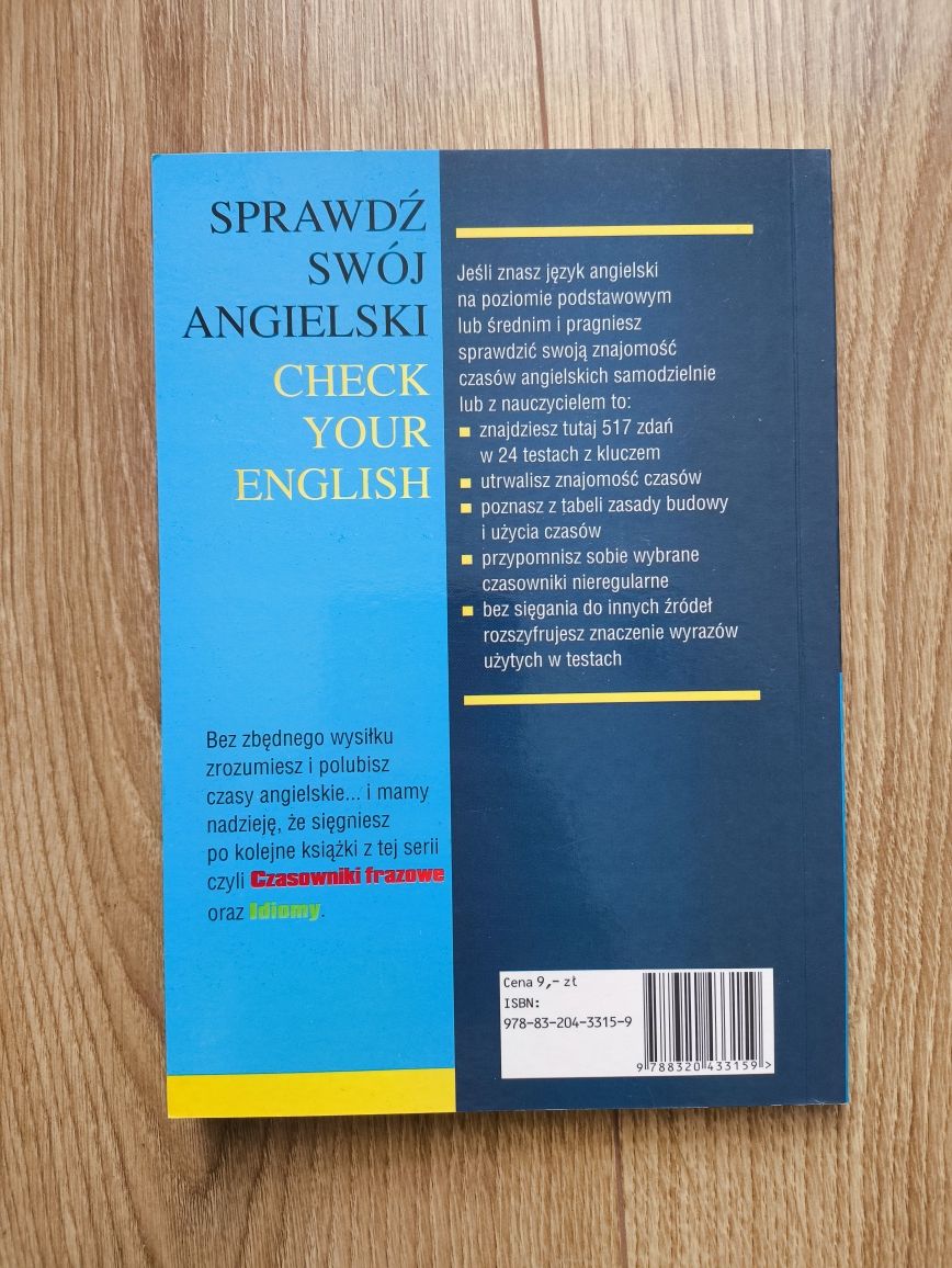 Sprawdź swój angielski Czasy Tenses - Teresa Jaworska