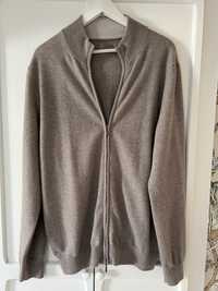 Sweter z kaszmiru FALCONERI r. 46 XL+ nowy cappuccino