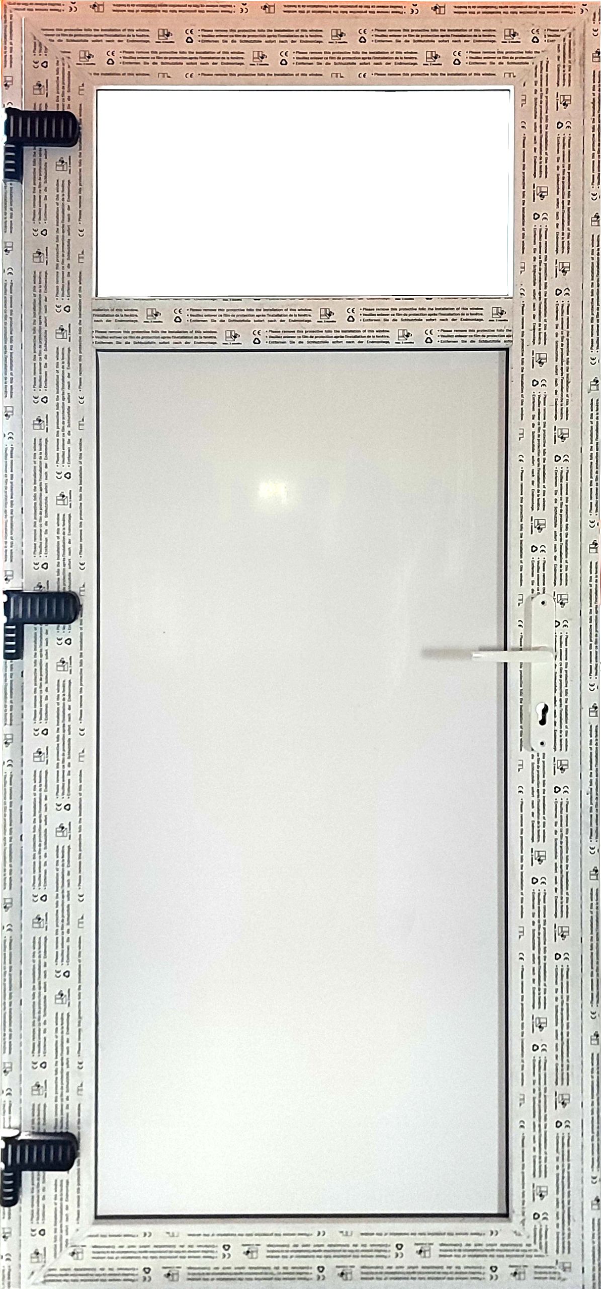 Drzwi Zewnętrzne 90x200 KACPRZAK Nowe PCV Sklepowe