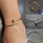 Браслет Cartier juste un clou гвоздь белое золото 585 проба