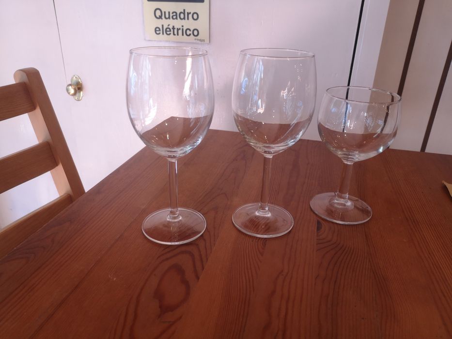 6 Copos de Vinho IKEA Metade do Preço