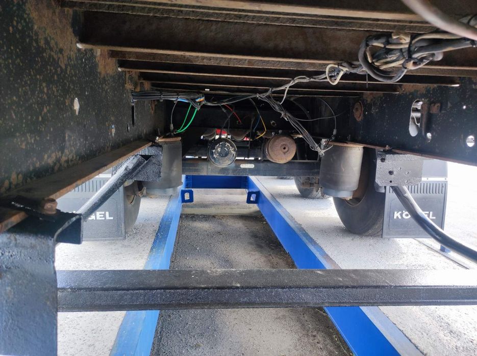 Штора полуприцеп когель площадка соломовоз лісовоз переобладнання