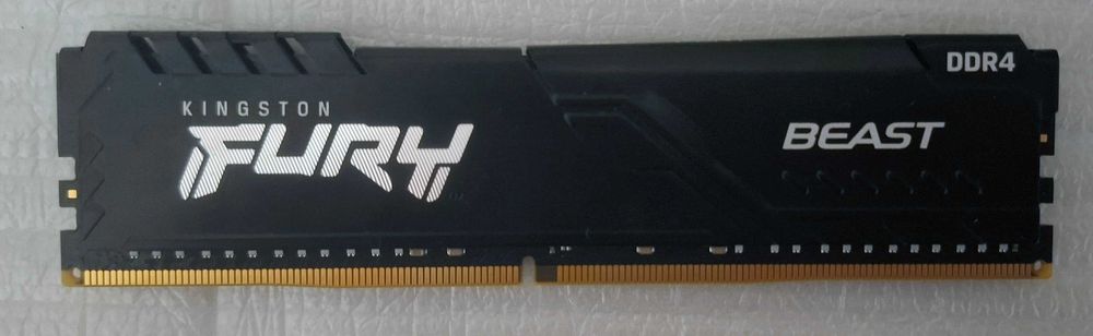 Pamięci Ram Kingston FURY Beast Black 32GB (1x32GB) 3200MHz