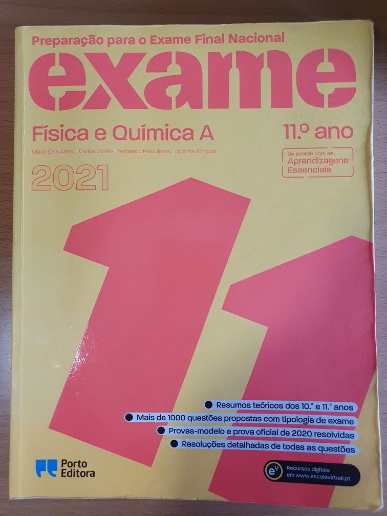 Livro Preparação para Exame Física e Química