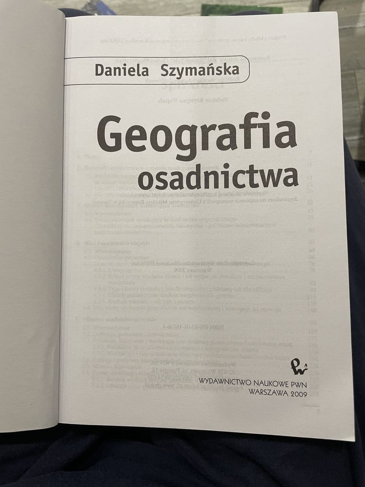 Książka Geografia osadnictwa