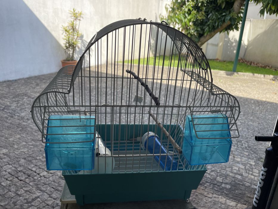 Gaiola de canário ou pássaro pequeno