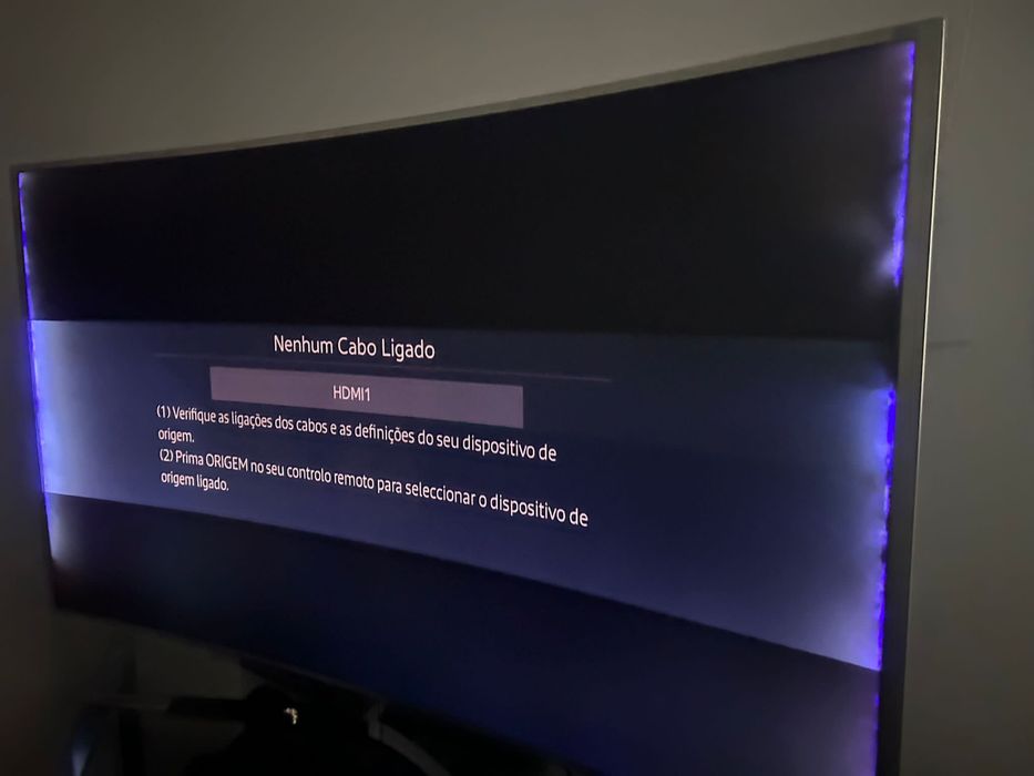 Tv samsung 65” curve