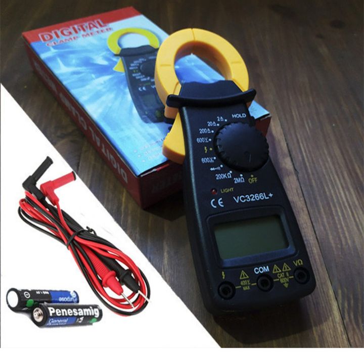 Струмовимірювальні кліщі DT L 3266 тестер