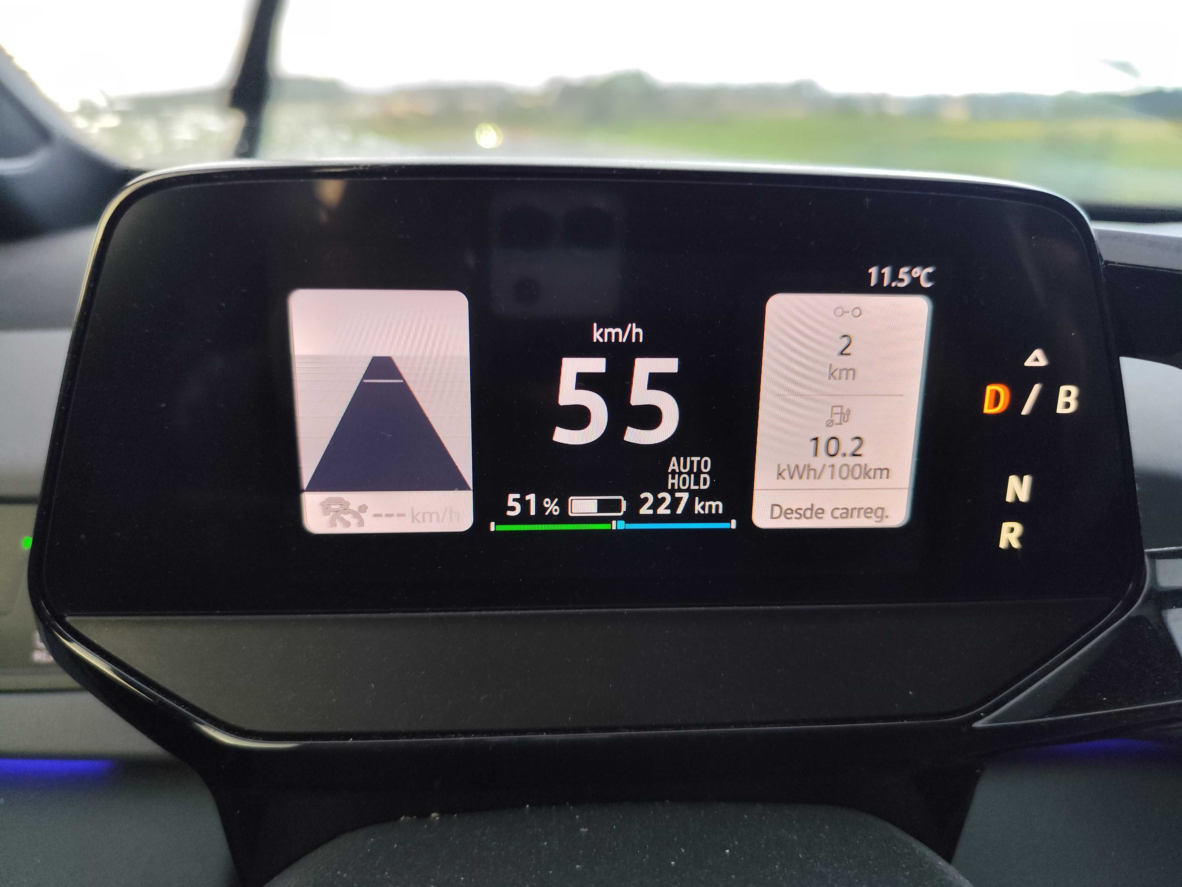 VW ID3 Pro de 2021 com autonomia 430 Km