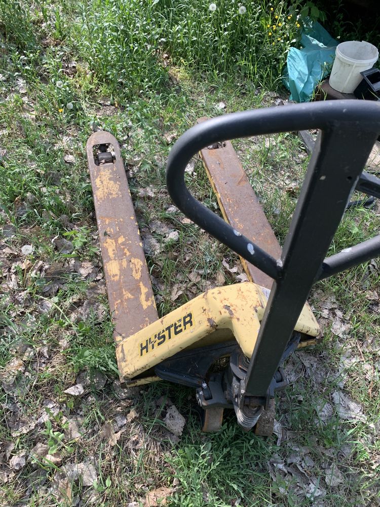 Paleciak szeroki 68 cm wózek paletowy piesek widlak nowy skrzyniopalet