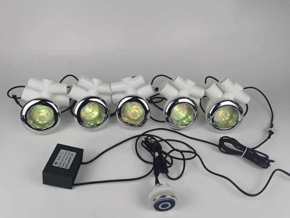 Oświetlenie HYDROJET hydromasaż jacuzzi dysze LED