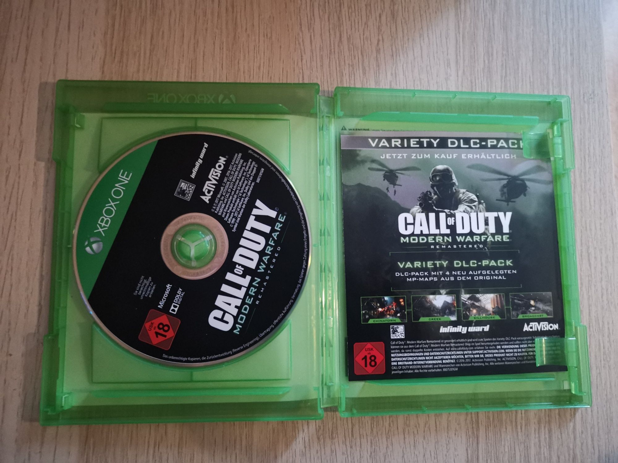 Call of duty modern warfare remastered Xbox One S X Series