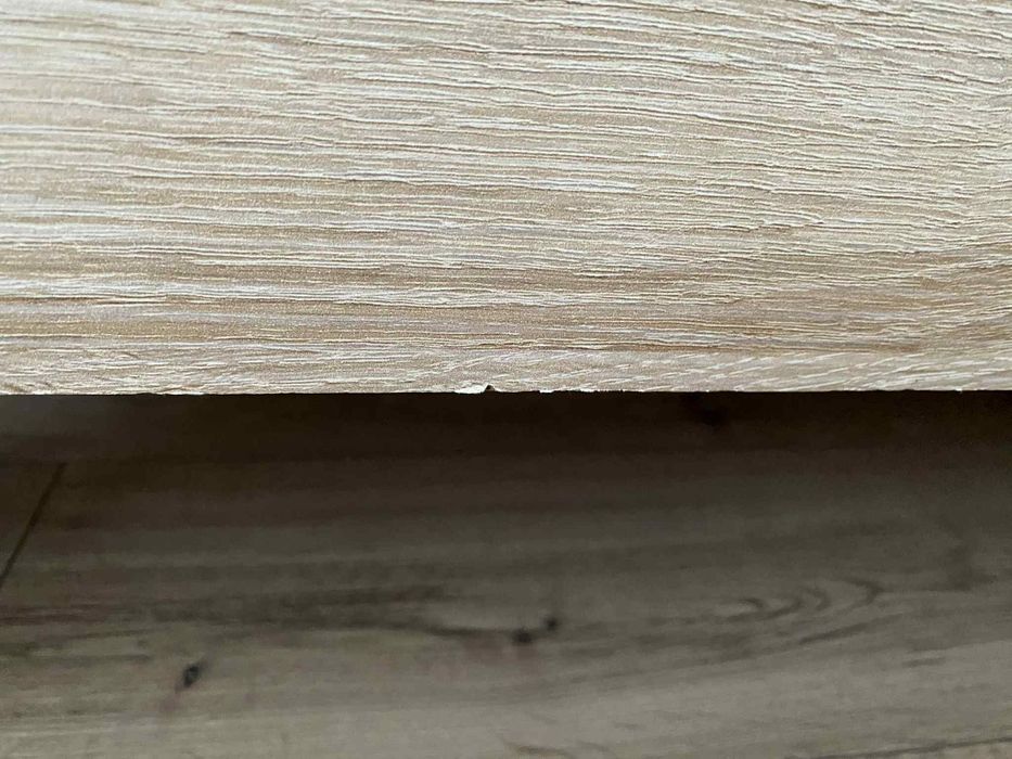 Łóżko 90x200 cm z płyty meblowej dąb artisan