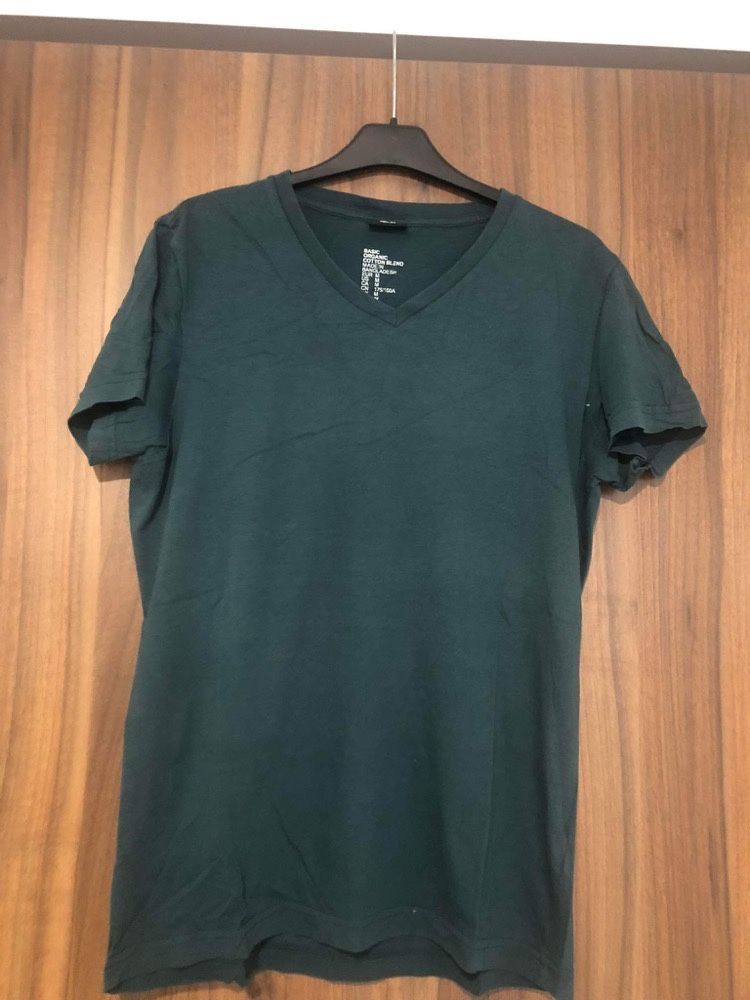 Zielony t-shirt H&M