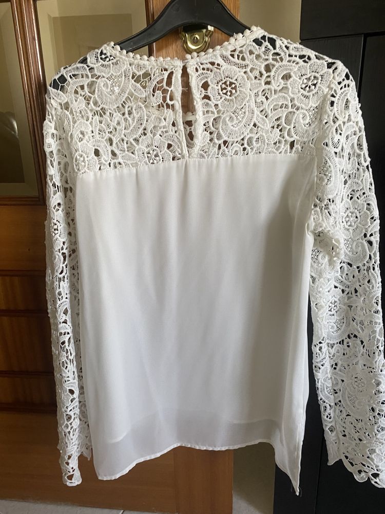 Blusa/túnica branca