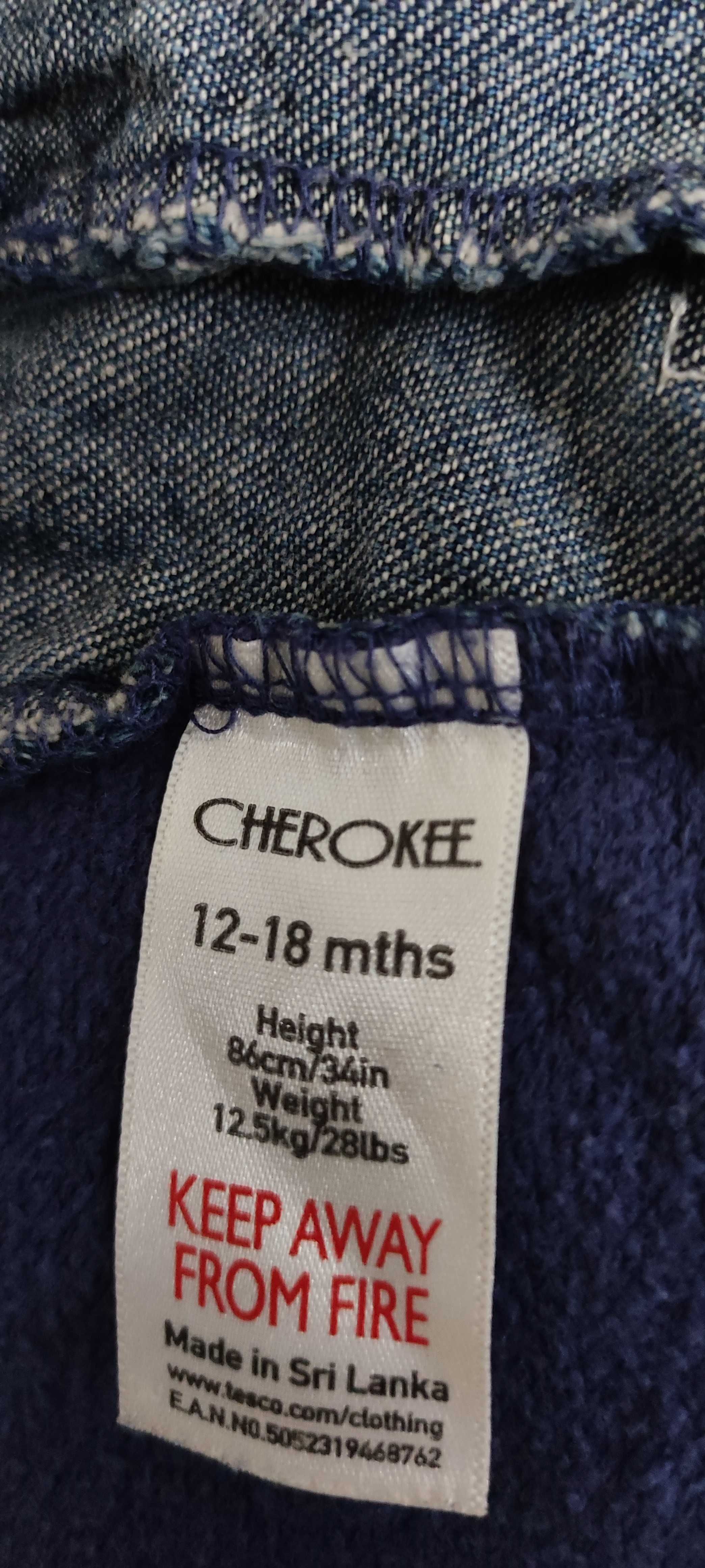 Bluza, kurteczka dziecięca jeans, rozm. 86 Cherokee