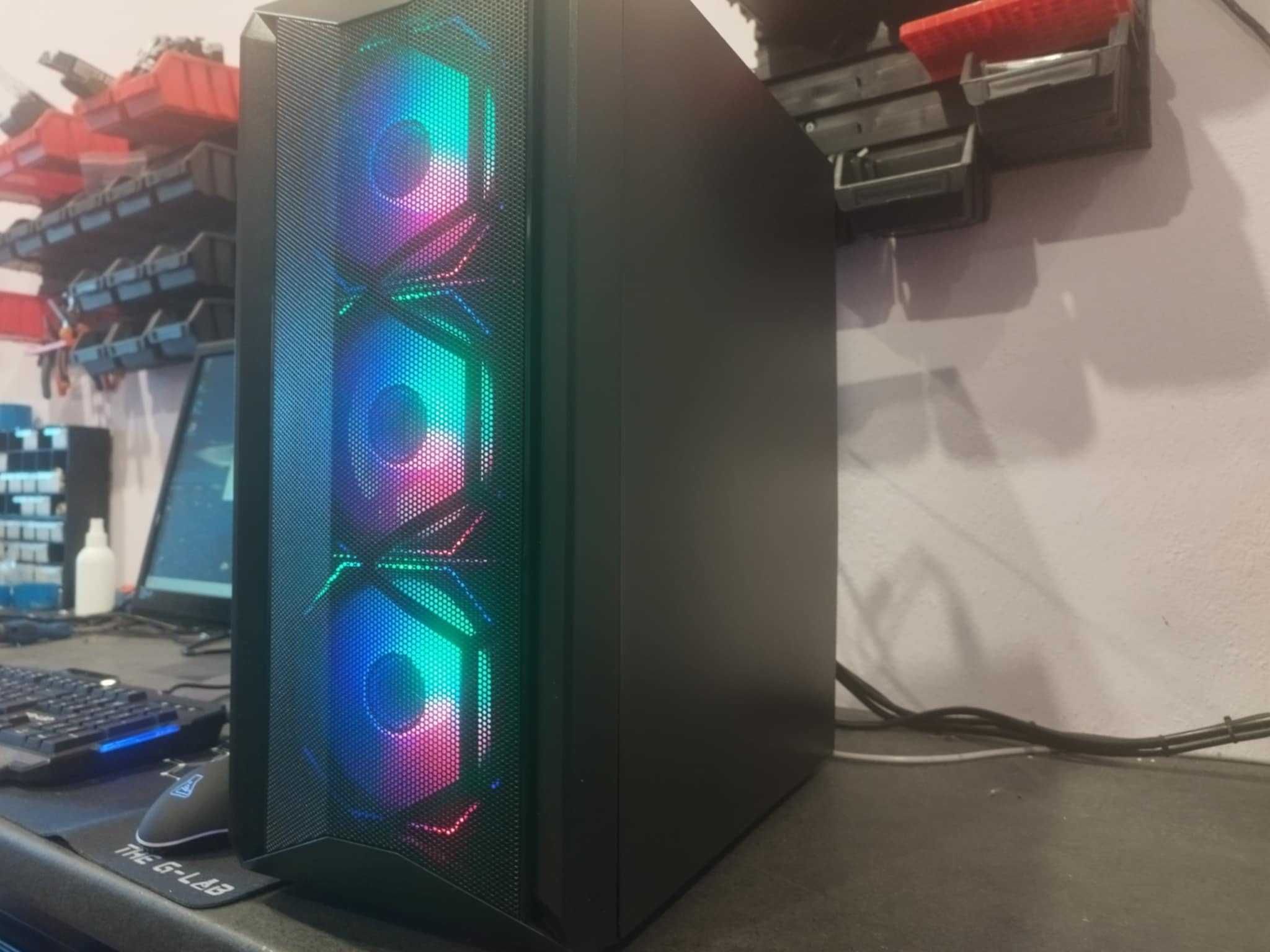 Zestaw Gamingowy komputer i7 + GTX 1060 + RGB + Monitor + GRATISY!
